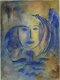 Léda, préparations, 1970 environ *