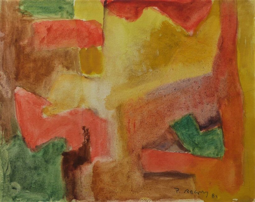 Aquarelle, 1981