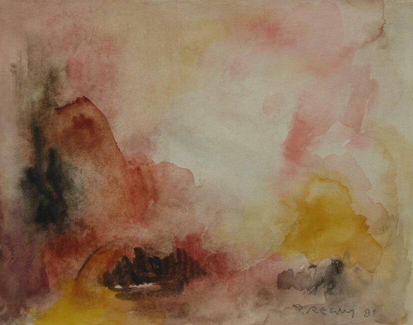 Aquarelle, 1981