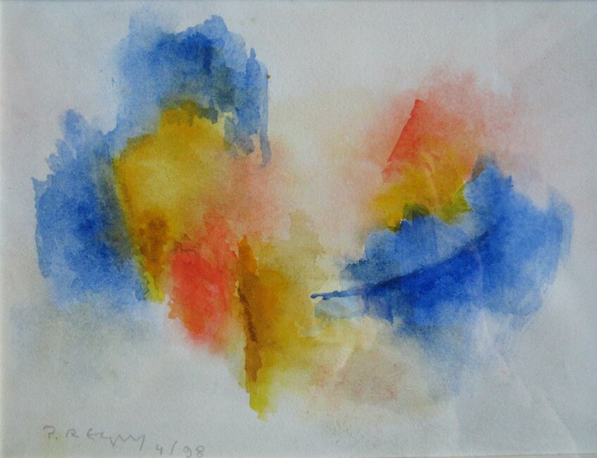 Aquarelle, mars 1998 