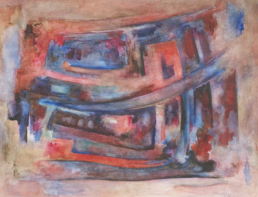 Aquarelle, 1977