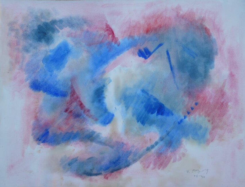 Aquarelle, juin 1990