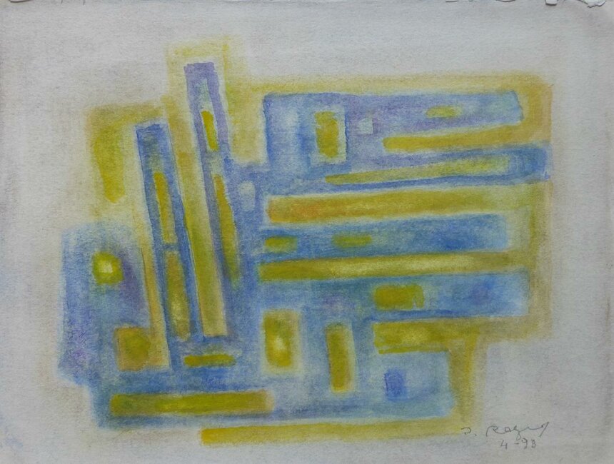 Aquarelle, avril 1998