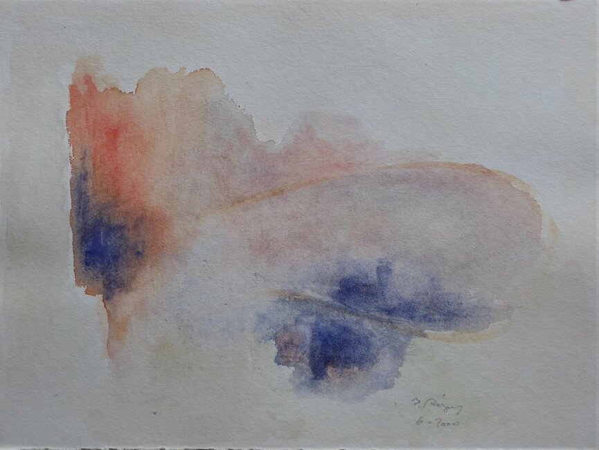 Aquarelle, juin 2000