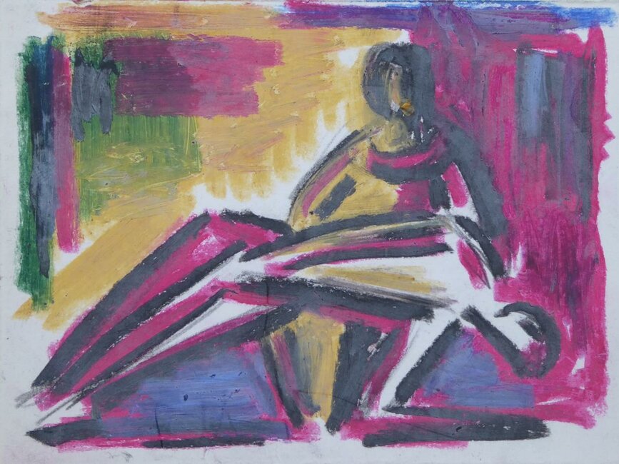 Étude pour la Pietà, 1972