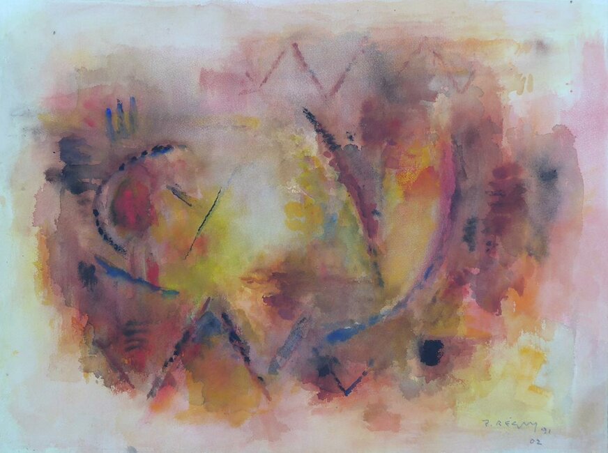 Aquarelle, 1991, reprise en 2002 