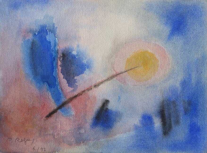 Aquarelle, juin 1997 