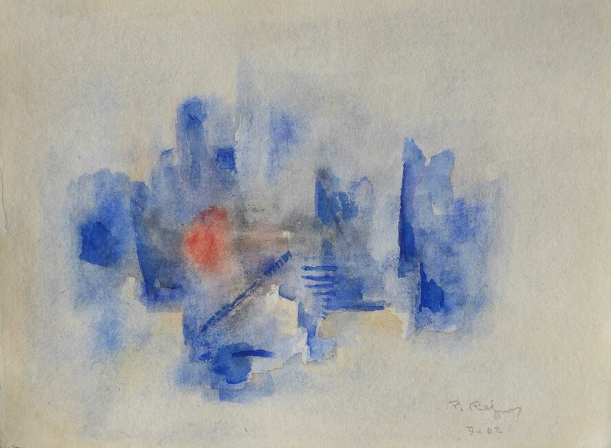 Aquarelle, juillet 2002 