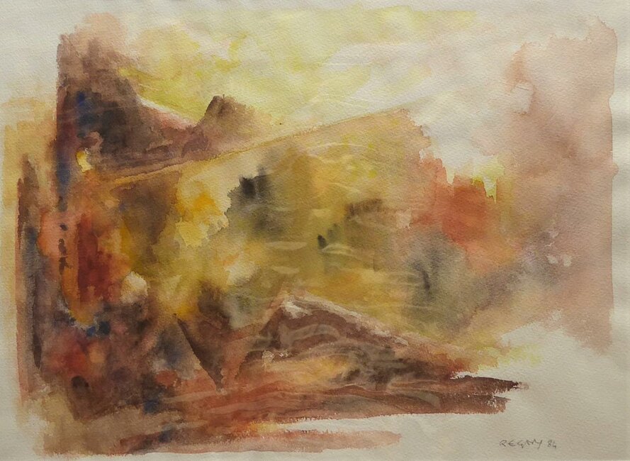 Aquarelle, 1984