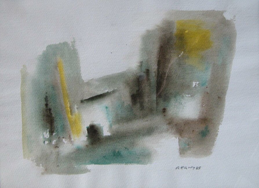 Aquarelle, 1985 