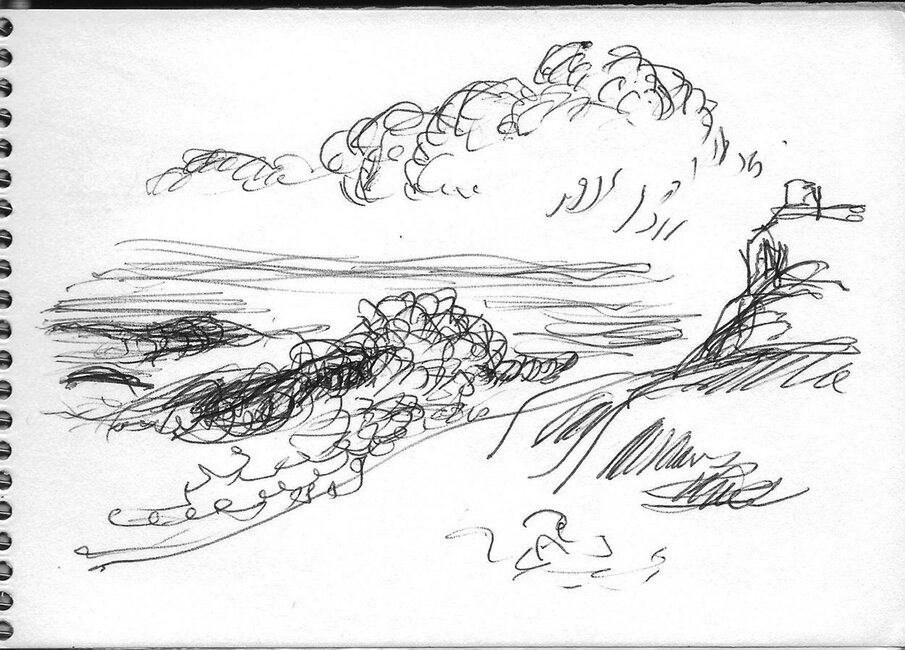 Extraits carnet de croquis 1990-94 *