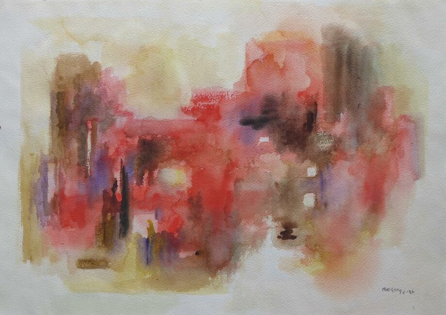 Aquarelle, 1986 28-06 