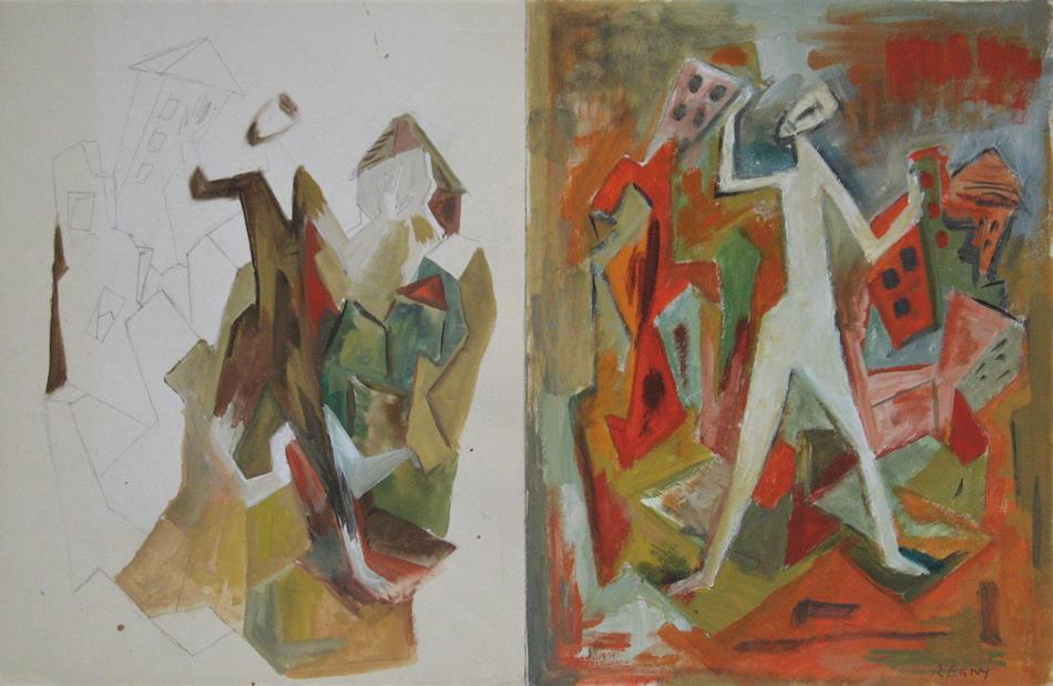 St François l'objecteur, préparations, 1983