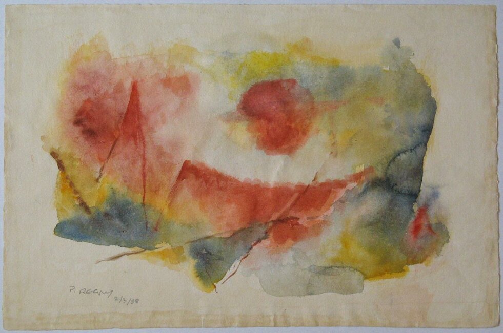 Aquarelle, mars 1998
